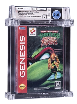 1993 SEGA Genesis (USA) "Teenage Mutant Ninja Turtles: Tournament Fighters" Sealed Video Game - WATA 9.0/A